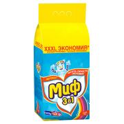 МИФ Авт 3в1 СМС порошк. Cвежий цвет 9кг