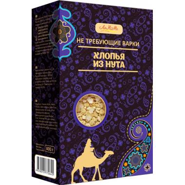 Хлопья из нута (не требующие варки) ЛАКОМЕ 0,4 кг