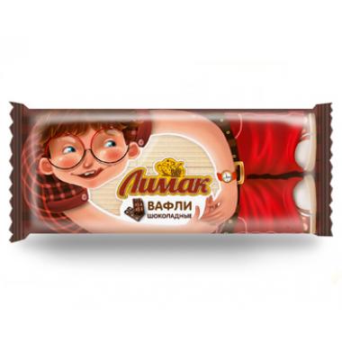 Вафли ЛИМАК шоколадные (СТО) 220 гр 220 гр, 6 мес