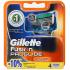 FUSION PROGLIDE Power Сменные кассеты для бритья 4шт