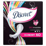 DISCREET Женские гигиенические прокладки на каждый день Deo Irresistible Multiform Trio 60шт ПрКор