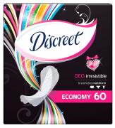 DISCREET Женские гигиенические прокладки на каждый день Deo Irresistible Multiform Trio 60шт ПрКор