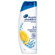 HEAD & SHOULDERS Шампунь против перхоти 2в1 Цитрусовая свежесть 400мл