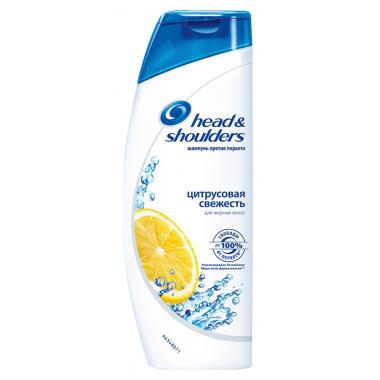 HEAD & SHOULDERS Шампунь против перхоти Цитрусовая свежесть 600мл