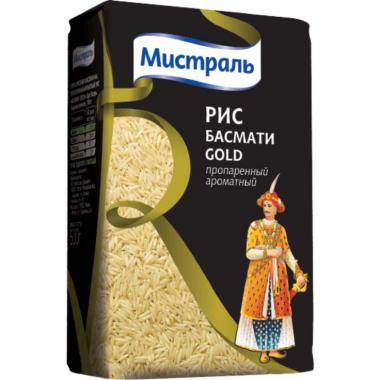 Рис МИСТРАЛЬ Басмати Gold 500 г