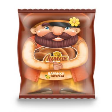 Баранки ЛИМАК горчичные (СТО) 360 гр, 40 суток