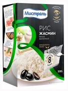 Рис МИСТРАЛЬ Жасмин 8х62,5г 500 г