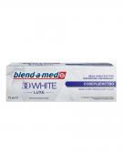 BLEND_A_MED Зубная паста 3D White Luxe Совершенство 75мл