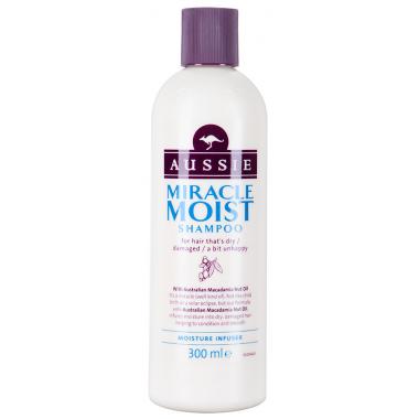 AUSSIE Шампунь Miracle Moist для сухих/поврежденных волос 300мл