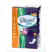 DISCREET Plus Женские гигиенические прокладки на каждый день Deo Water Lily Plus Trio 50шт