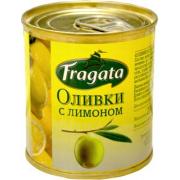 Оливки FRAGATA с лимоном 200 г