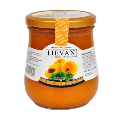 Абрикосовое джем с очищенным ядром IJEVAN 0,6 л.